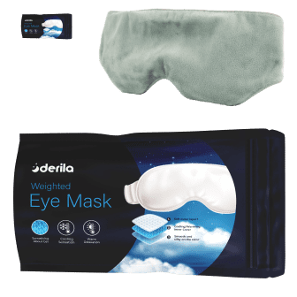 2 - Painotetut Derila-silmämaskit (€ 19,98/kpl)